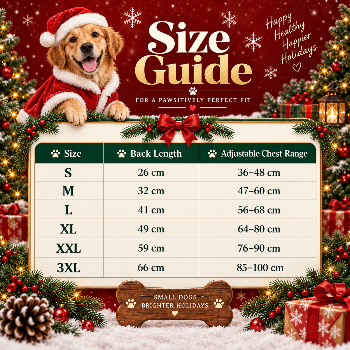 Snuglioco™ Santa Rider Dog Costume