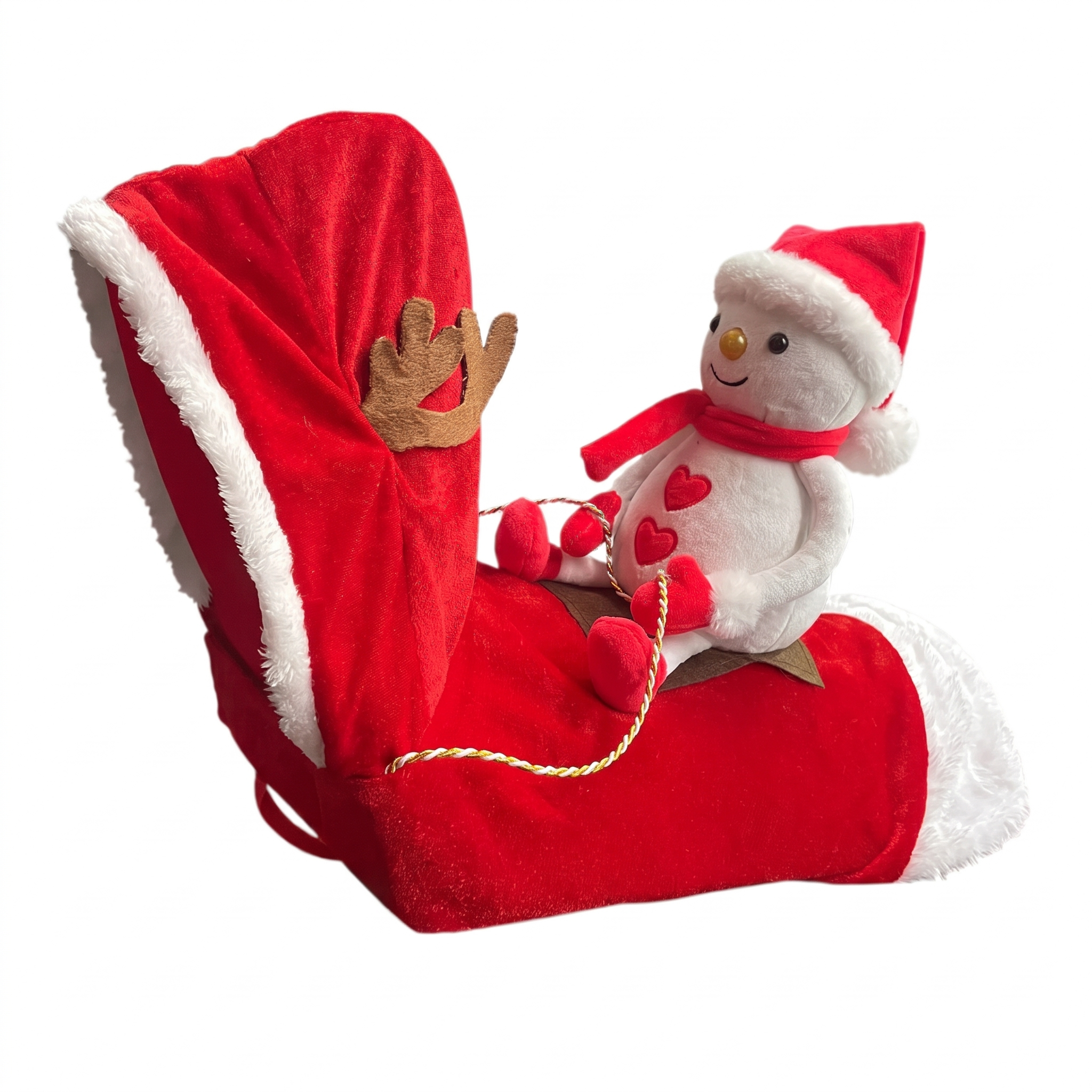 Snowman Christmas dog costume